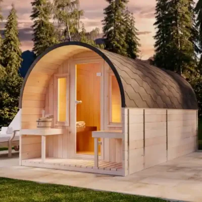 Sauna finlandais extérieur ChillHeat Deluxe V02